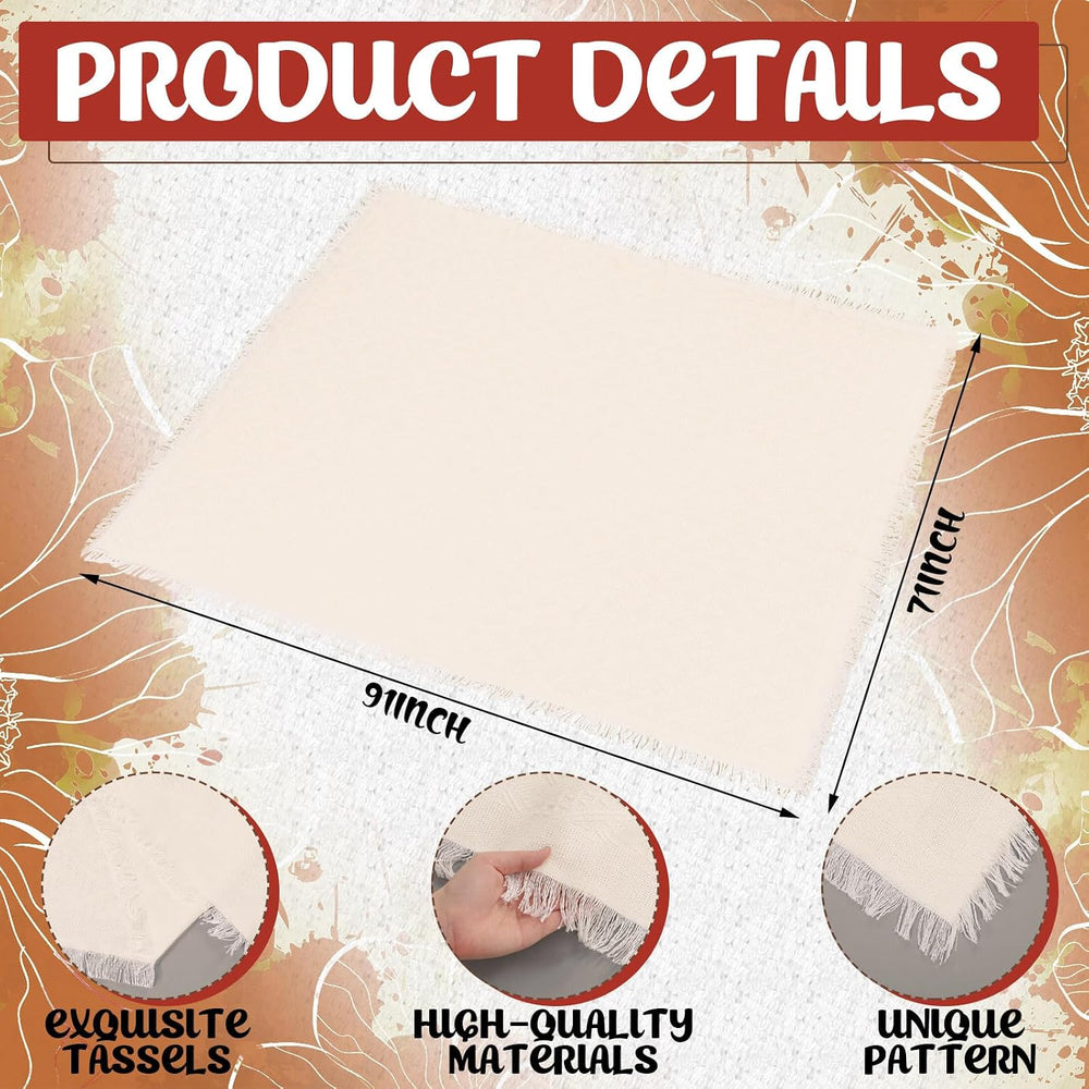 14 Pack Extra Large Terracotta Picnic Blanket Kit 91x71'' Outdoor Fal...