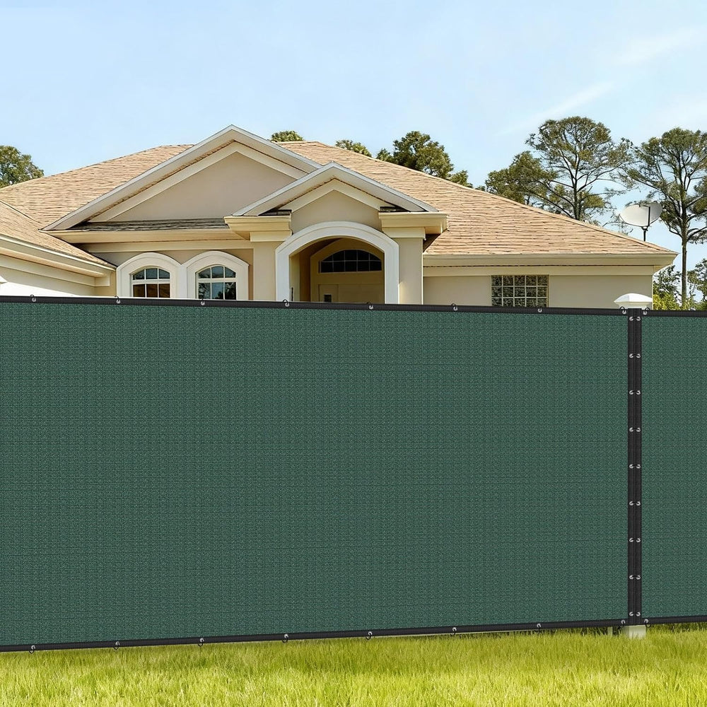 Buzzbazaar 4' x 50' Green Heavy Duty Privacy Fence Screen Ultra - Com...