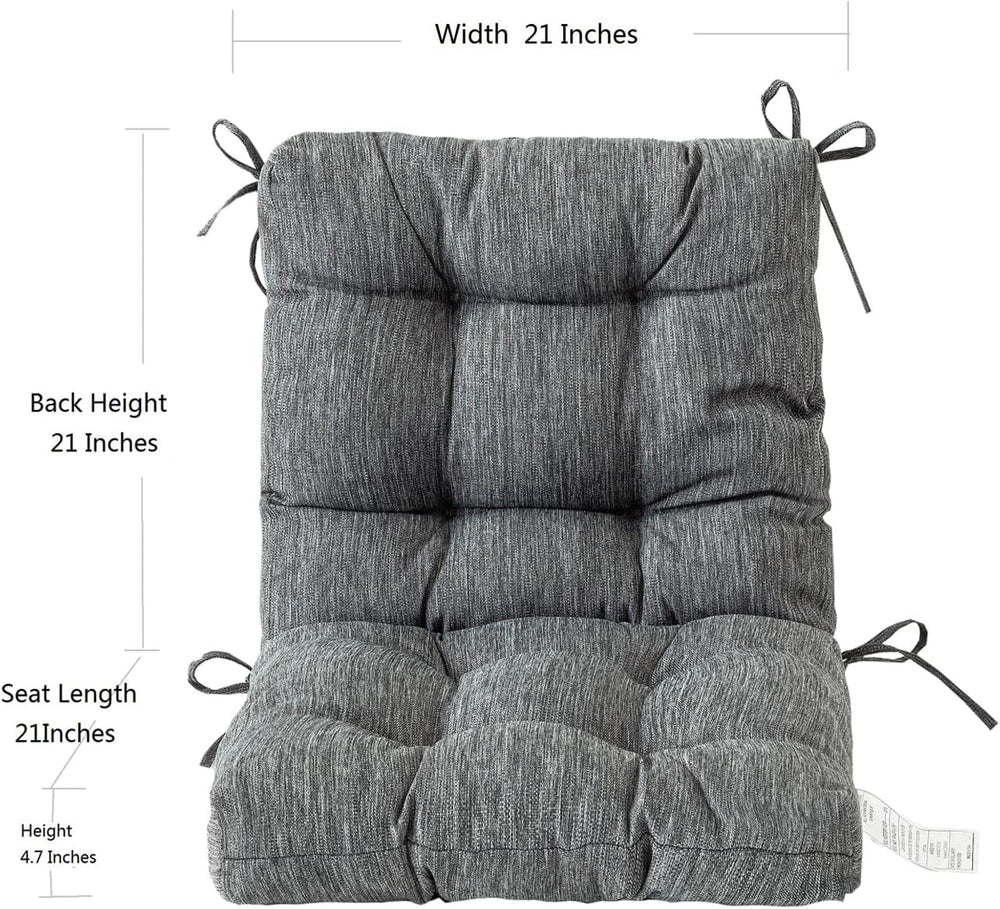 QILLOWAY Outdoor Chair Cushion for Patio Furniture, Waterproof Patio Cushions...