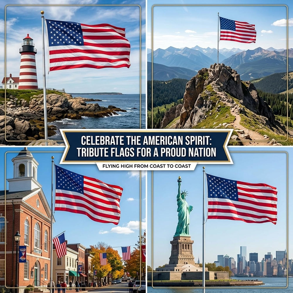 XIFAN Premium American Flag 5x8 Ft for Outside, Heavy Duty Large Nylon US Fla...