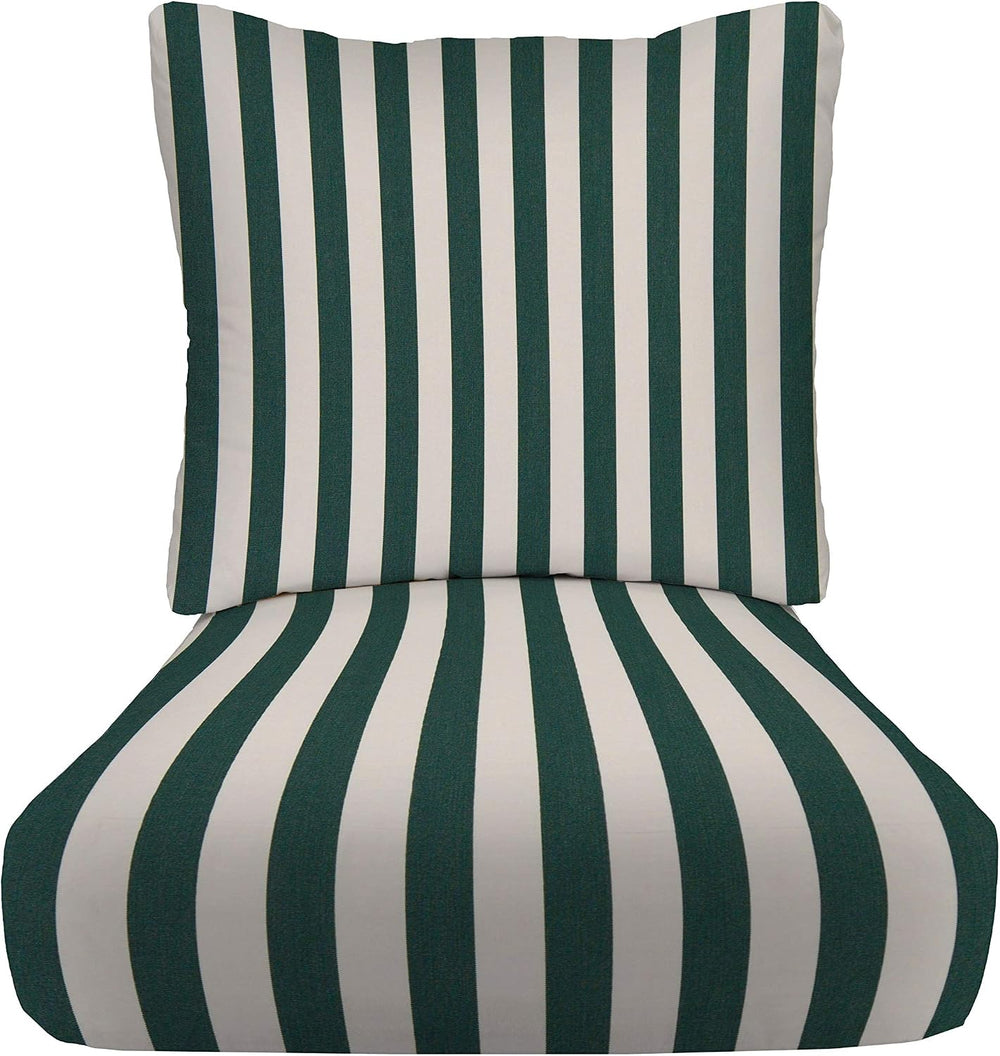 RSH DECOR: Sunbrella Deep Seating Cushion with Pillow Back | 24” x 24” Seat |...