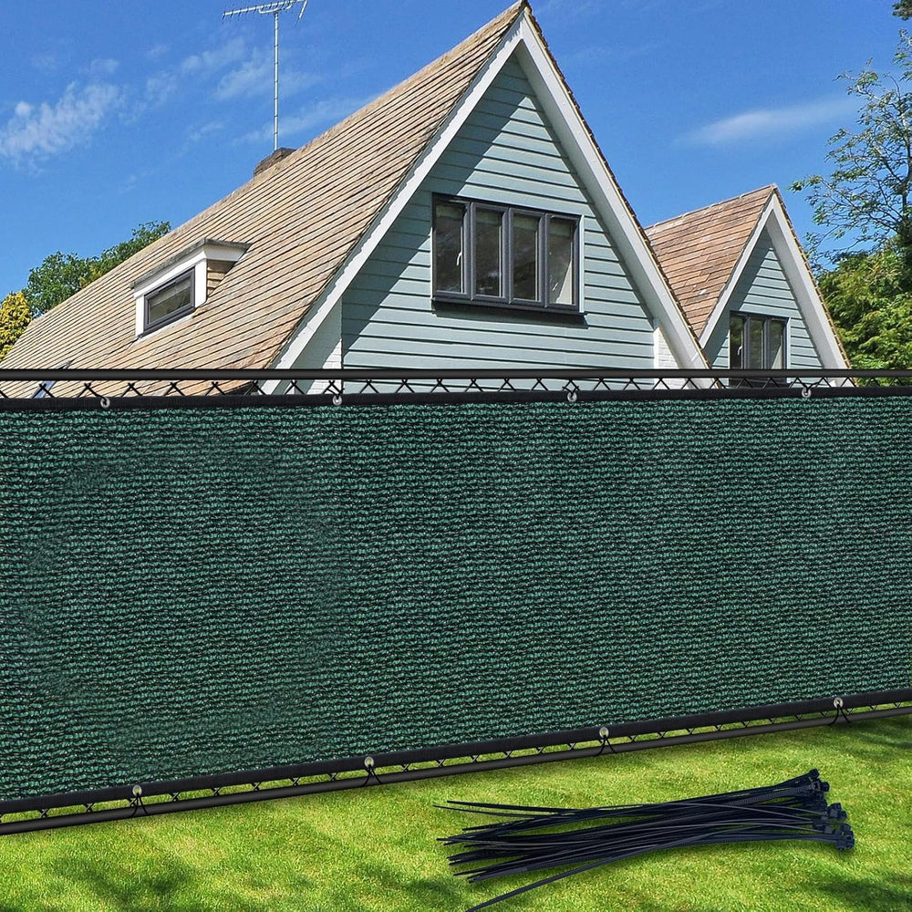 Privacy Screen Fence, TOTU 6ft x 50ft Heavy Duty Net Cover, for Wall Garden Y...