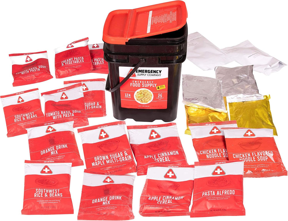 MRE Meals - 124-Serving Freeze Dried Emergency Food Supply - Ultimate Prepare...