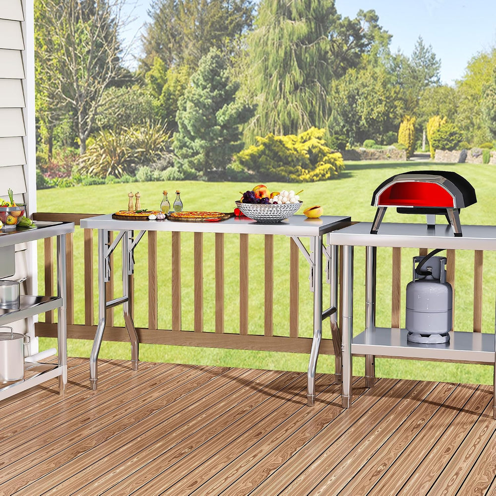 YITAHOME 30" X 24" NSF Stainless Steel Table