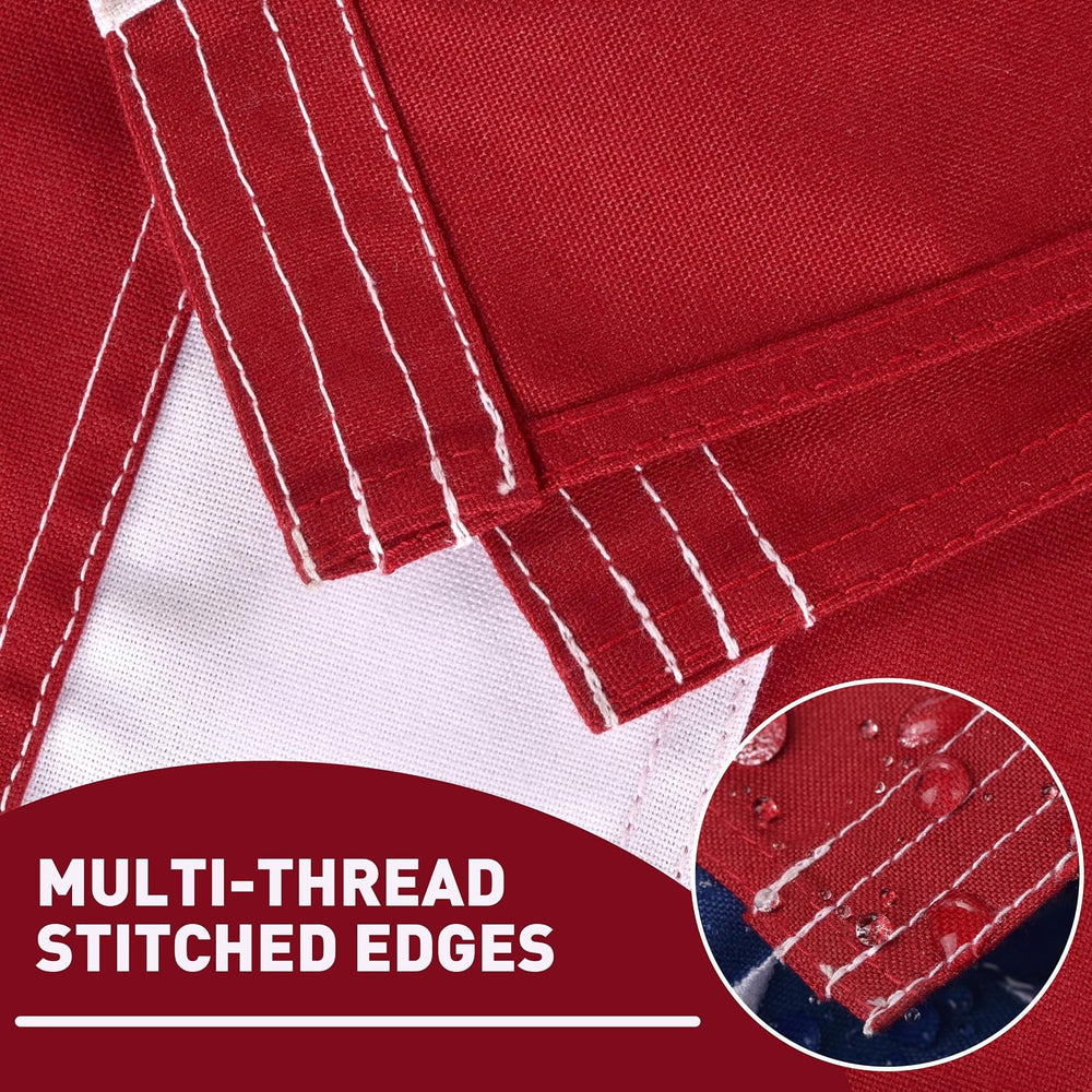 American Flag for Outside 3x5 FT, Deluxe Heavy Duty Spun Polyster, TearProof ...