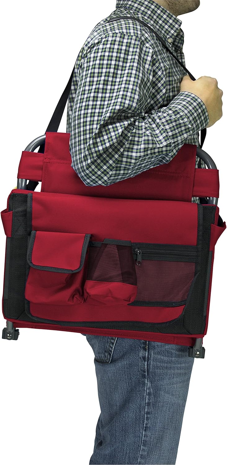 GCI Outdoor BleacherBack Lumbar Stadium Chair With Padded Backrest