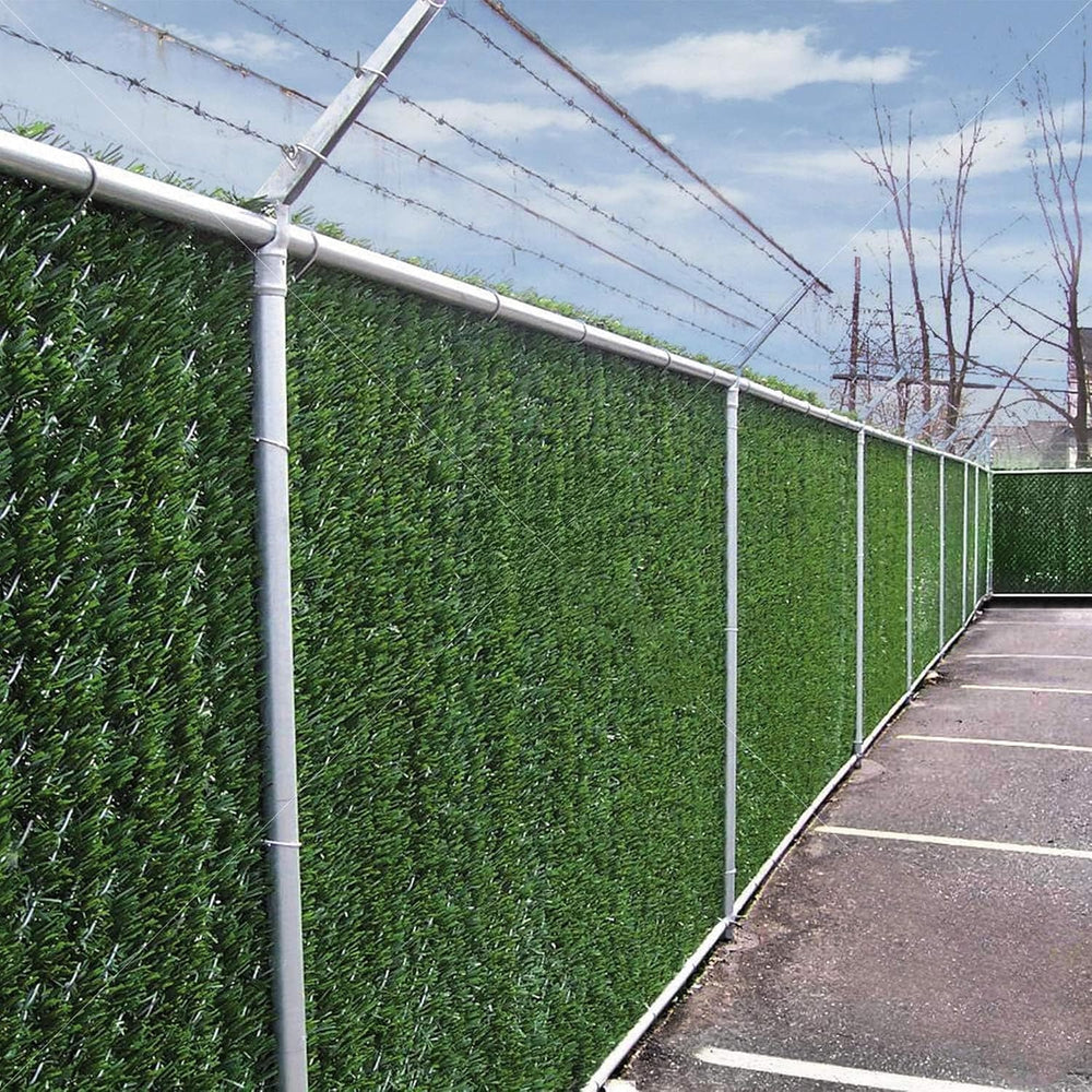 Privacy Fence Screen 10'x10' Hedge Slats for Chain Link, Heavy Duty