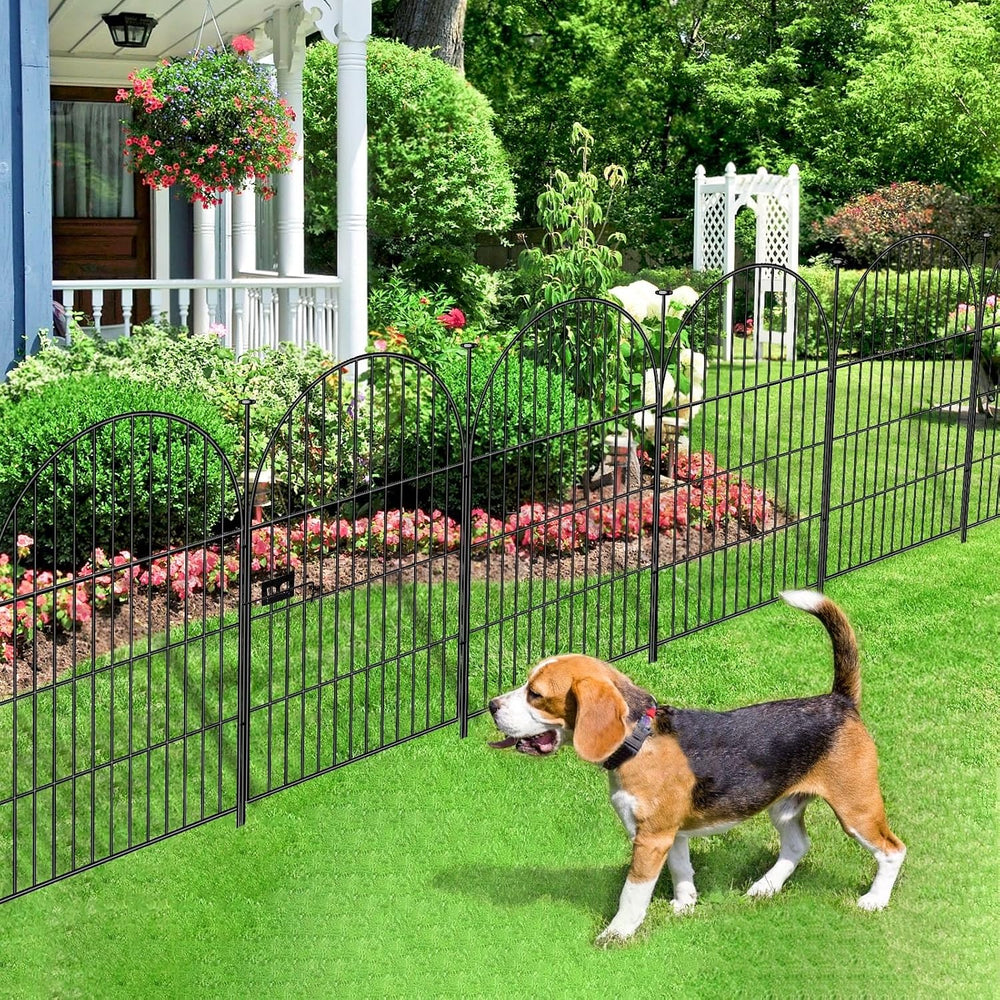 ADAVIN Garden Fencing 36 inch High, 22 Panels Dog Fence Outdoor for Yard, 48F...