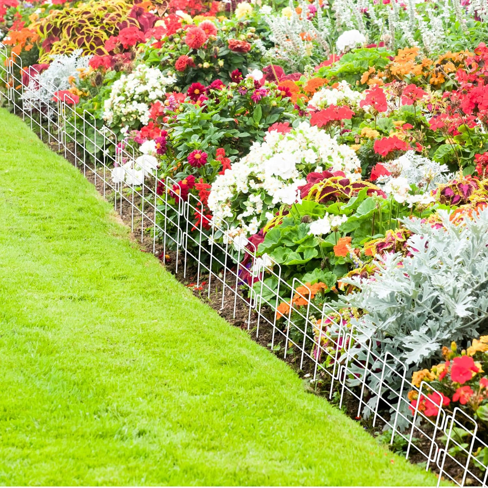ShopLaLa Garden Fence Animal Barrier (10 Panels) 12inx16.5in Dog Fences