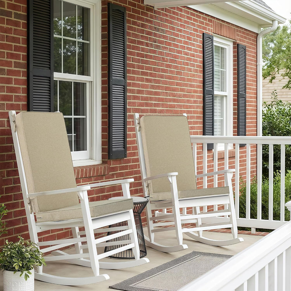 Outdoor Chair Cushions 20x20, Water-Resistant & Fade-Resistant, Patio Fur...