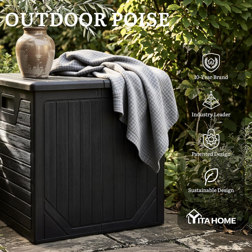 YITAHOME 150 Gallon Large Outdoor Deck Box