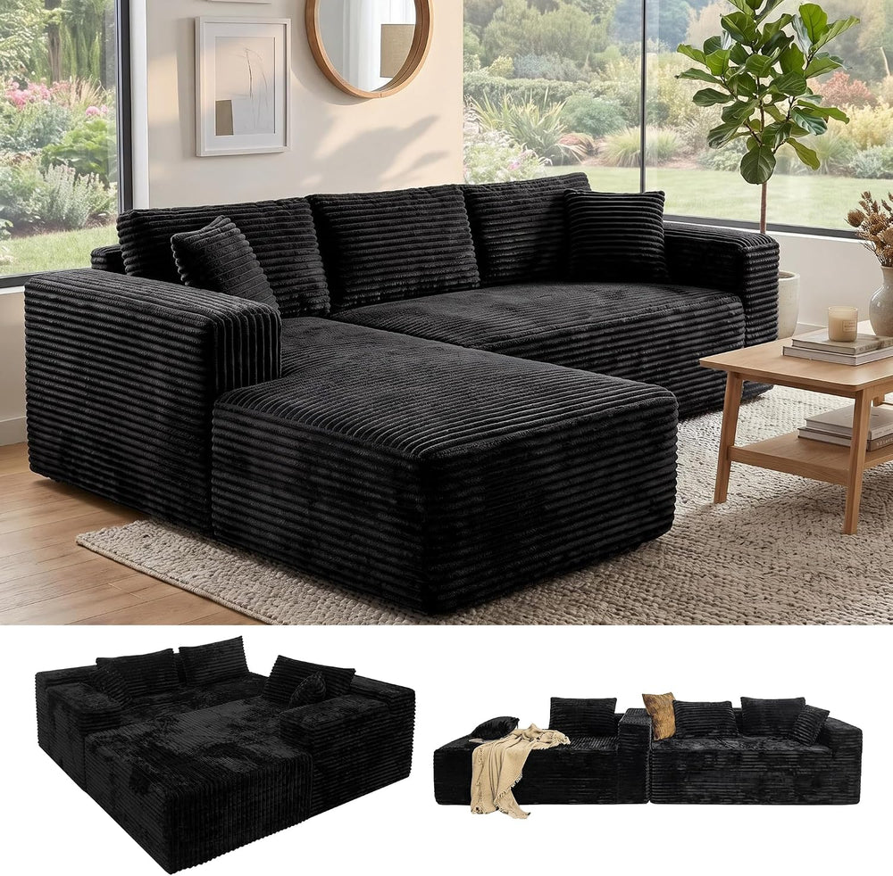 Boneless Couch Modular Sectional Sofa Cloud Couch