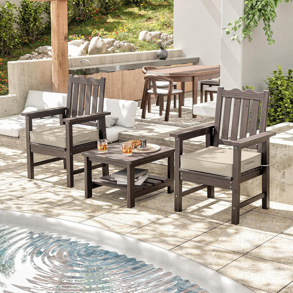 Outdoor Chair Cushions 19 X 19 X 4 Inch Patio Furniture Cushions Waterproof &...