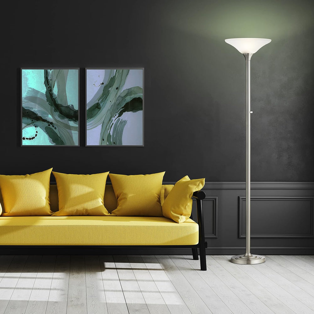 Artiva USA Classic Coordinates, 150W 71-Inch LED Torchiere Floor Lamp with Ha...