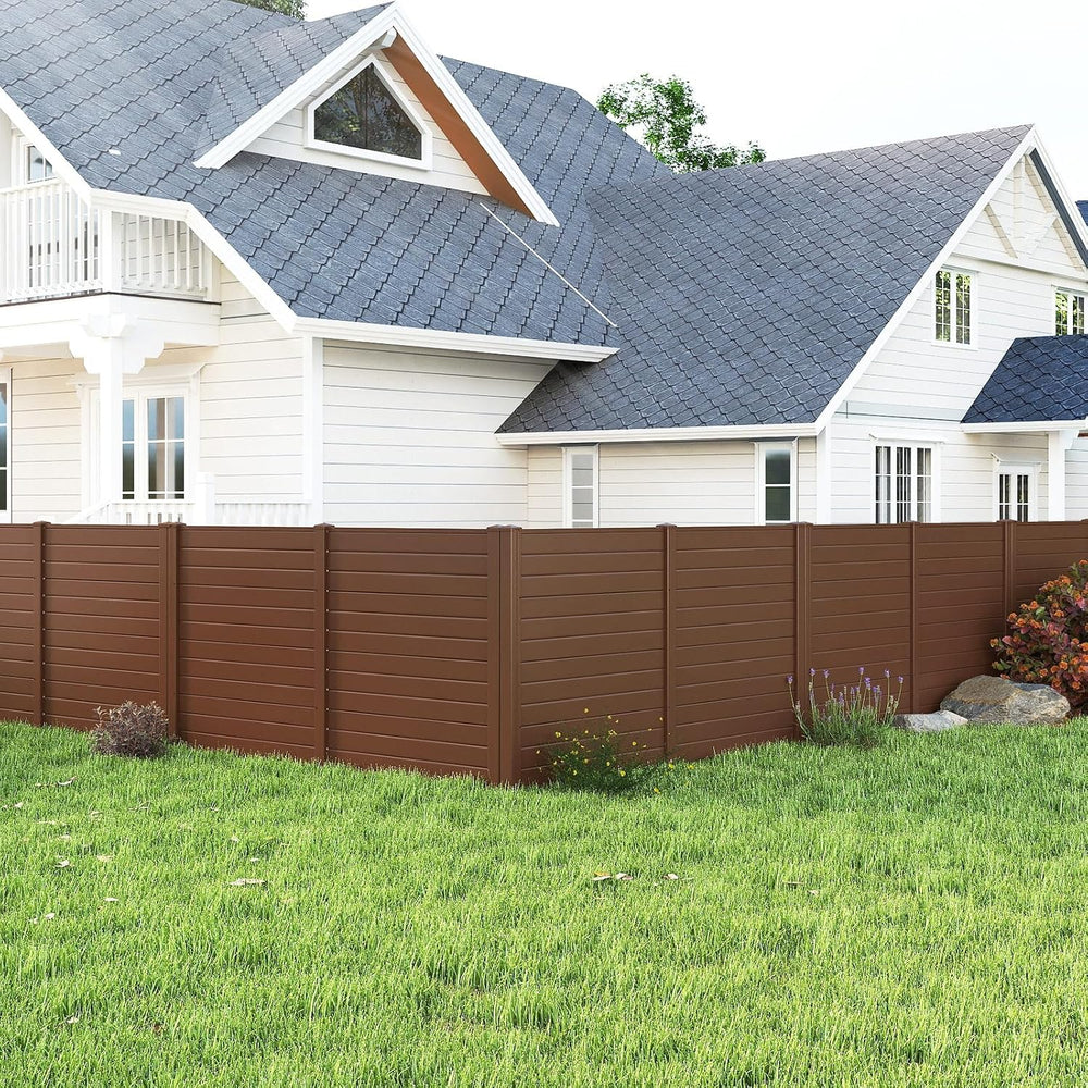 GIANTEX No-Dig Air Conditioner Fence, 4 Panels, 48''W x 48''H...