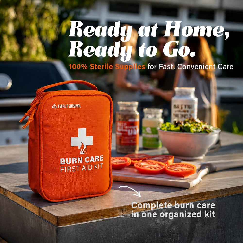 Everlit Burn Pro Kit | Complete First Aid Supplies Instantly Calm Burn Site