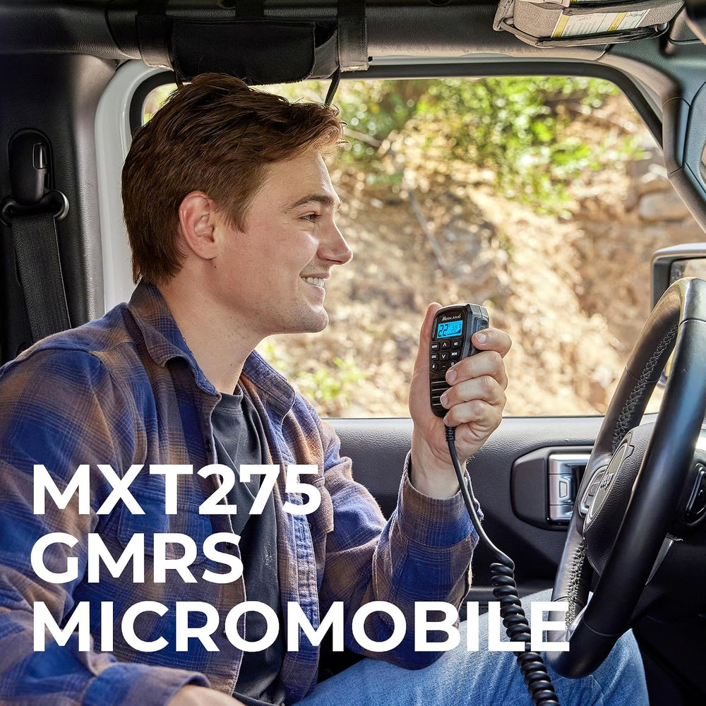 Midland MXT275 15W MicroMobile GMRS Two-Way Radio