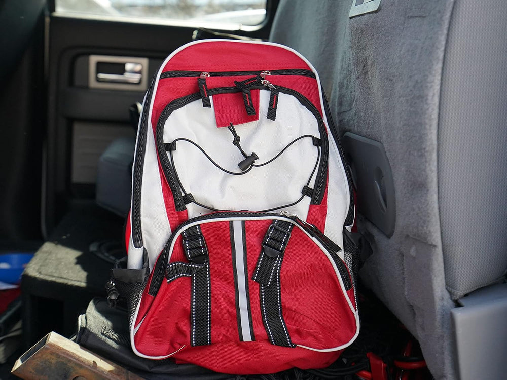 Blue Seventy-Two - Pro Series - Red Deluxe 72 Hour Emergency Backpack Surviva...