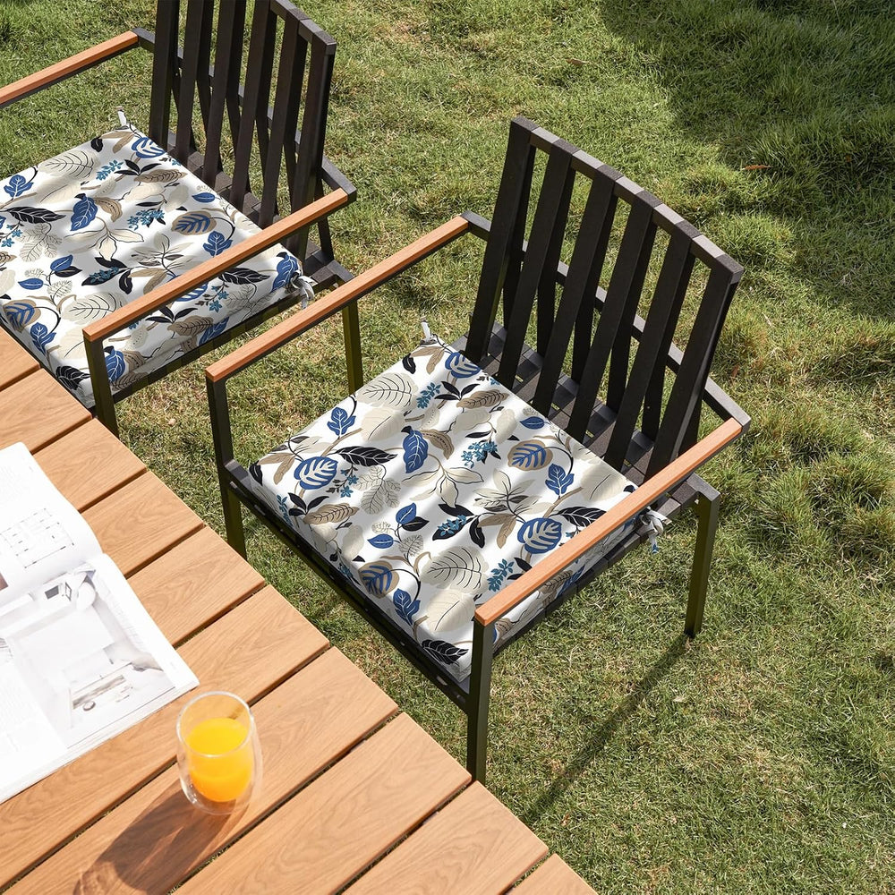 DYTXIII Set of 2 Outdoor Chair Cushions, Water Resistant 18.5"x16"x...