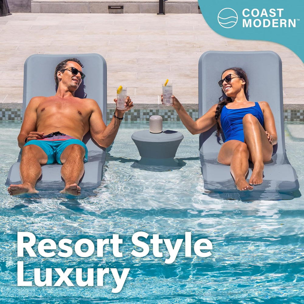 Coast Modern in Pool Lounge Chair - Waterproof & Weighted Chaise Lounger ...