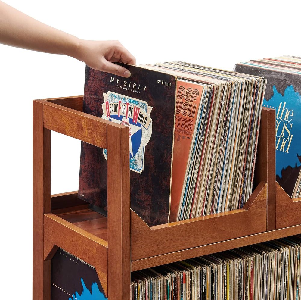 Crosley Furniture Asheville Medium Record Stand