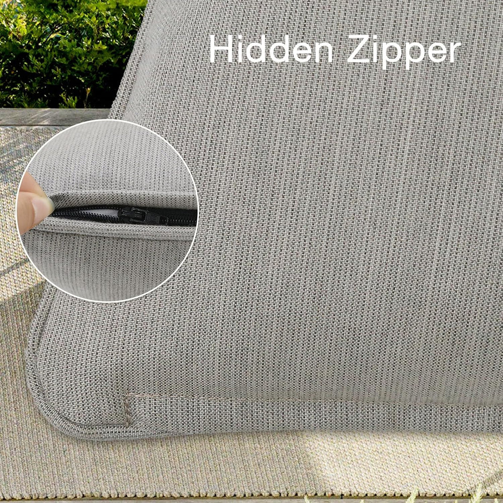 Sunbrella Decorative Outdoor Water Repellent Throw Pillows with Inserts, Set ...