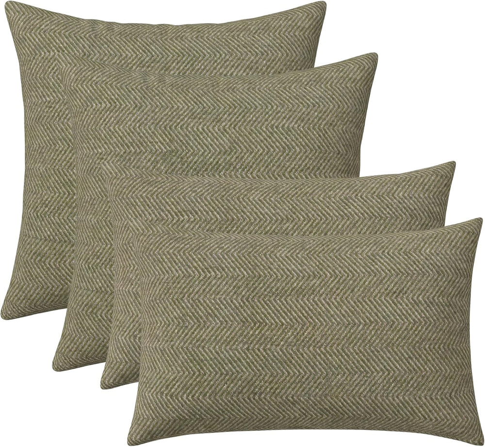 RSH DECOR: Sunbrella Lumbar & Square Pillows Set of 4 | 20" x 12&quo...