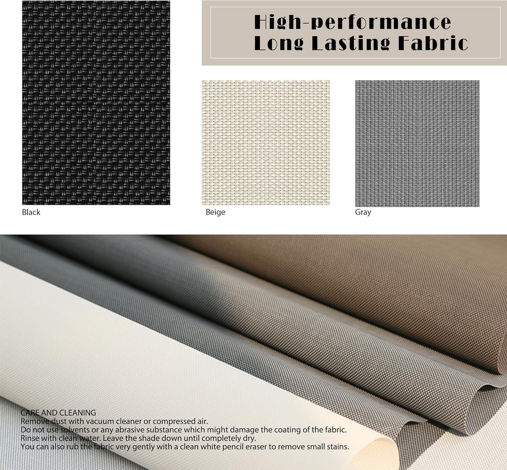 38in x 42in Gate Privacy Screen Shade Panel with Heavy Duty PVC Coated Polyes...