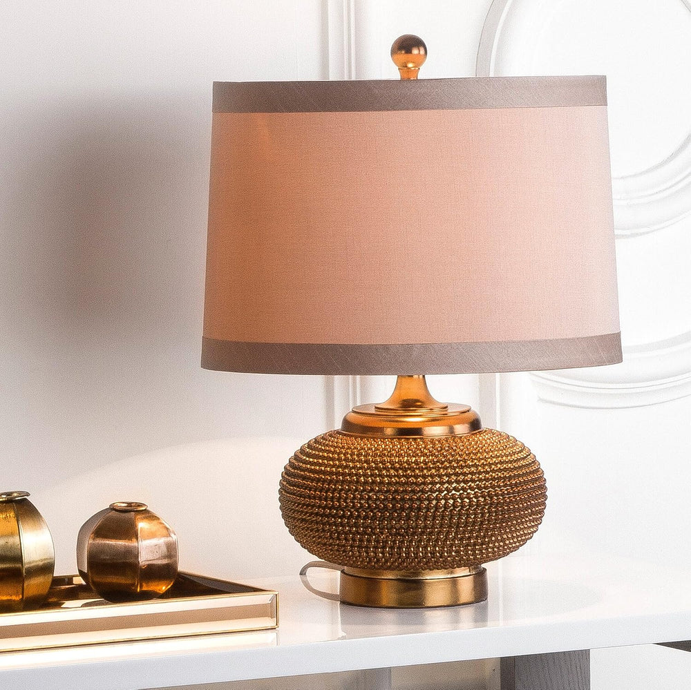 SAFAVIEH Alexis Table Lamp, 19" Taupe LITS4016A