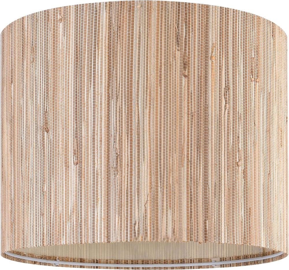 GO&SO 13" Straw Boho Lamp Shade for Table Lamps,Medium Yellow Shade ...