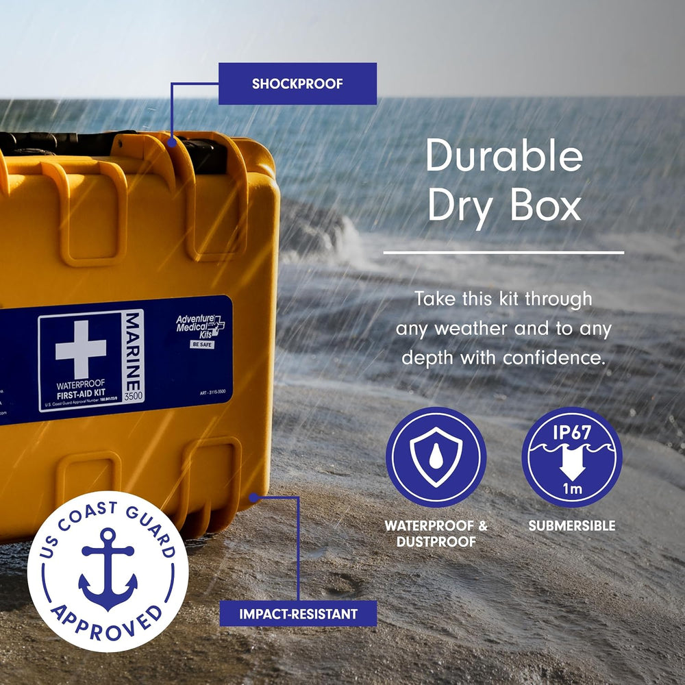 Adventure Medical Kits Marine Series Medical Kit - 3500 - Boat First Aid Kit ...