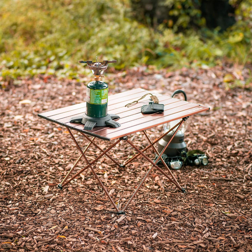 Alpcour Portable Camping Table – Lightweight, Compact Folding Side Table in a...