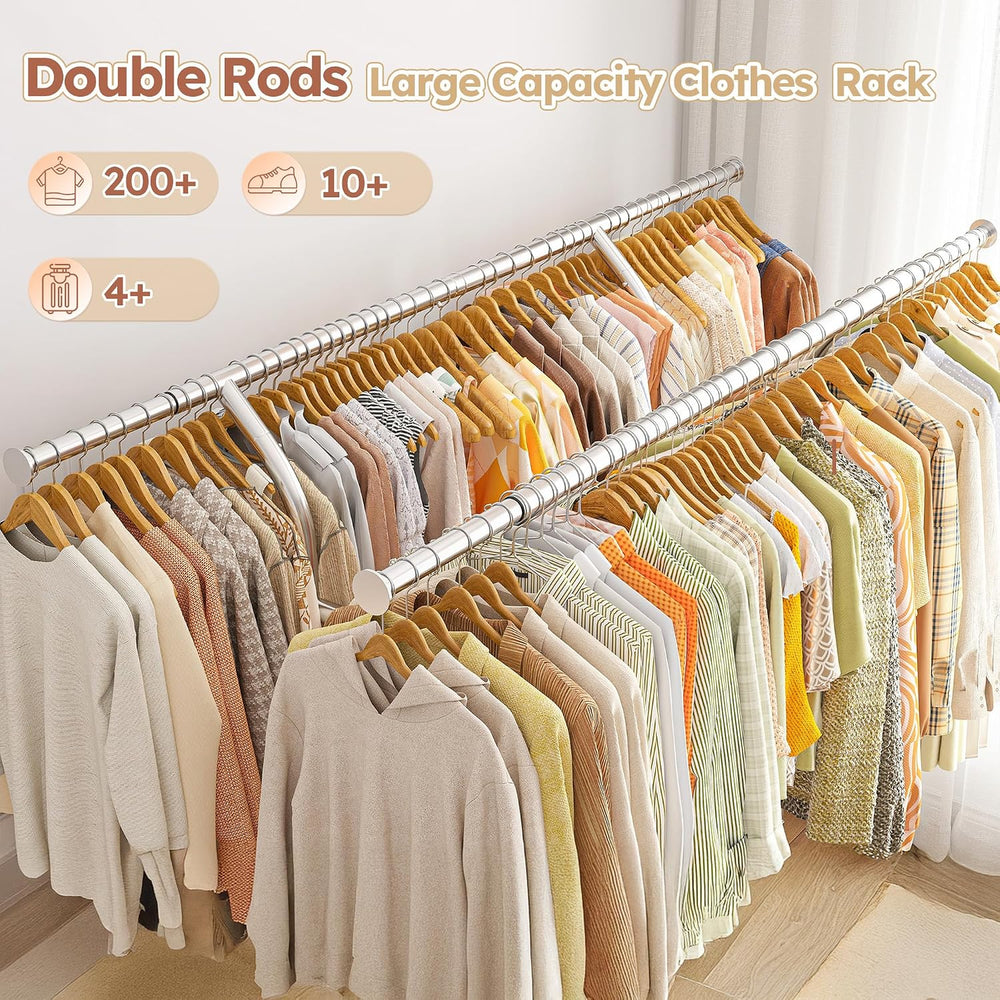 Raybee Heavy Duty Clothes Rack Clothing Racks for Hanging Clothes