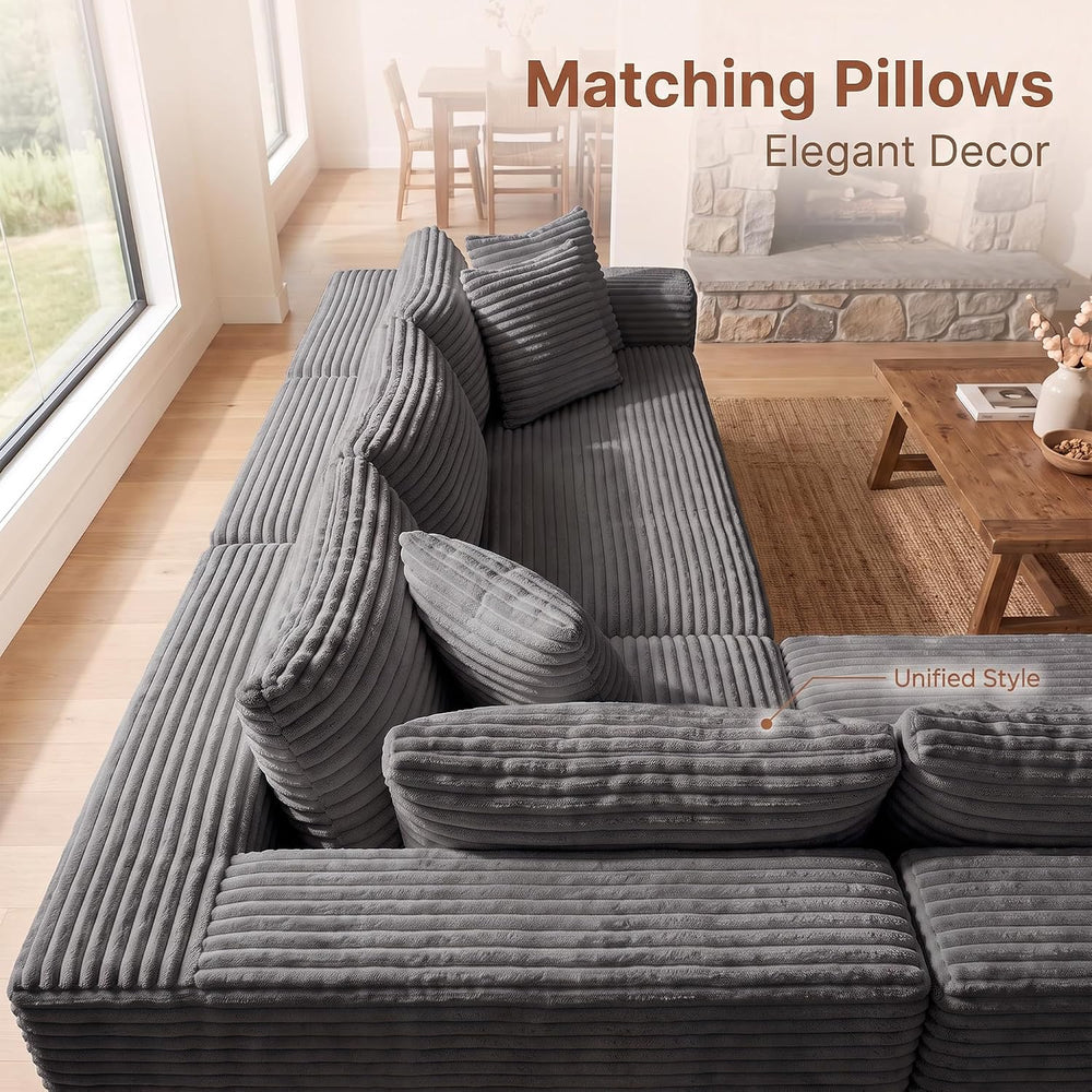 Boneless Couch Modular Sectional Sofa Cloud Couch