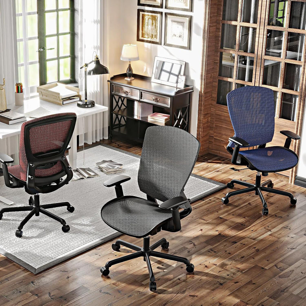 Ergonomic Mesh Office Chair,Comfy Computer Desk Chair - BIFMA 5.1 Certified C...