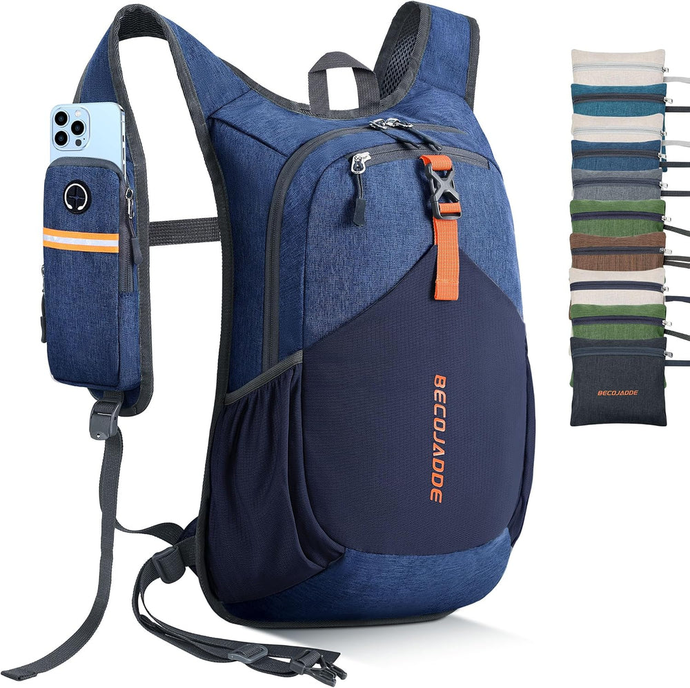 BECOJADDE 20L Small Hiking Backpack for Men Women Foldable Packable Back Pack...