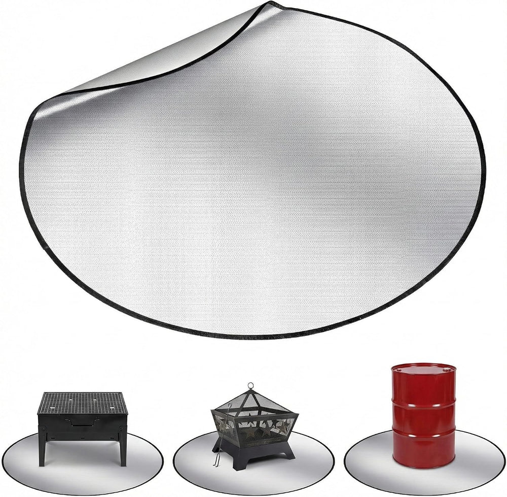 UBeesize 38" Heavy Duty Grill Mat & Fire Blanket