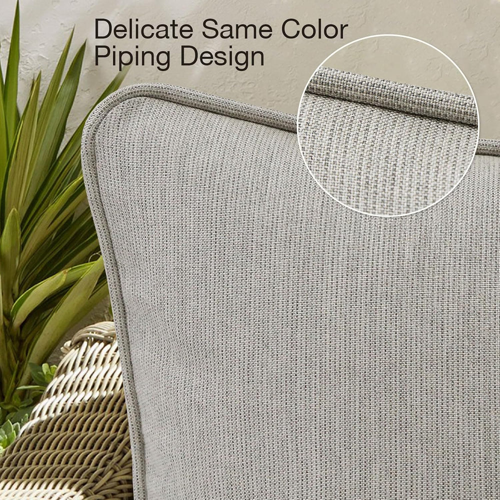 Sunbrella Decorative Outdoor Water Repellent Throw Pillows with Inserts, Set ...