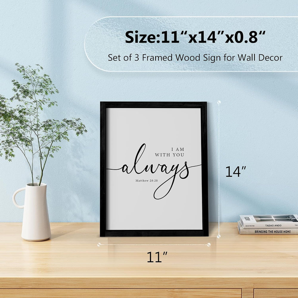 Heiple Framed Be Still and Know that I am God Sign Love is Patient Love is Ki...