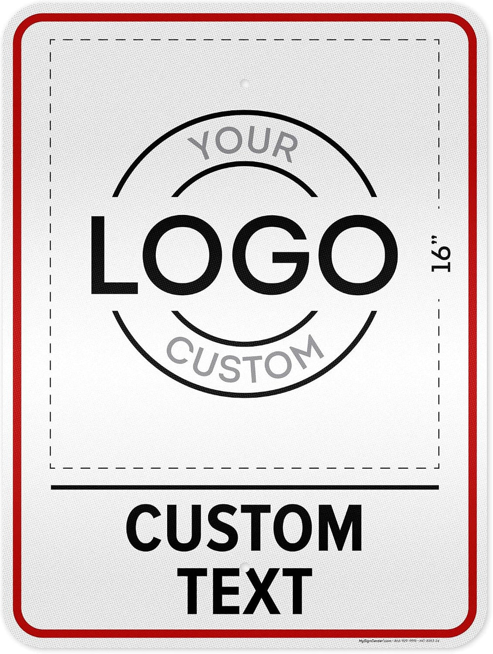 Custom Logo and text Sign, For Parking Lot And Business Indoor/Outdoor Sign, ...