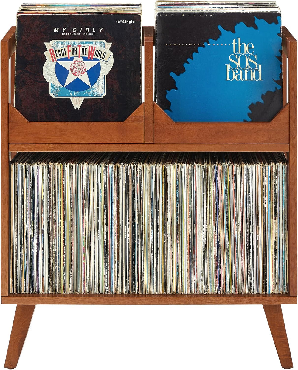 Crosley Furniture Asheville Medium Record Stand