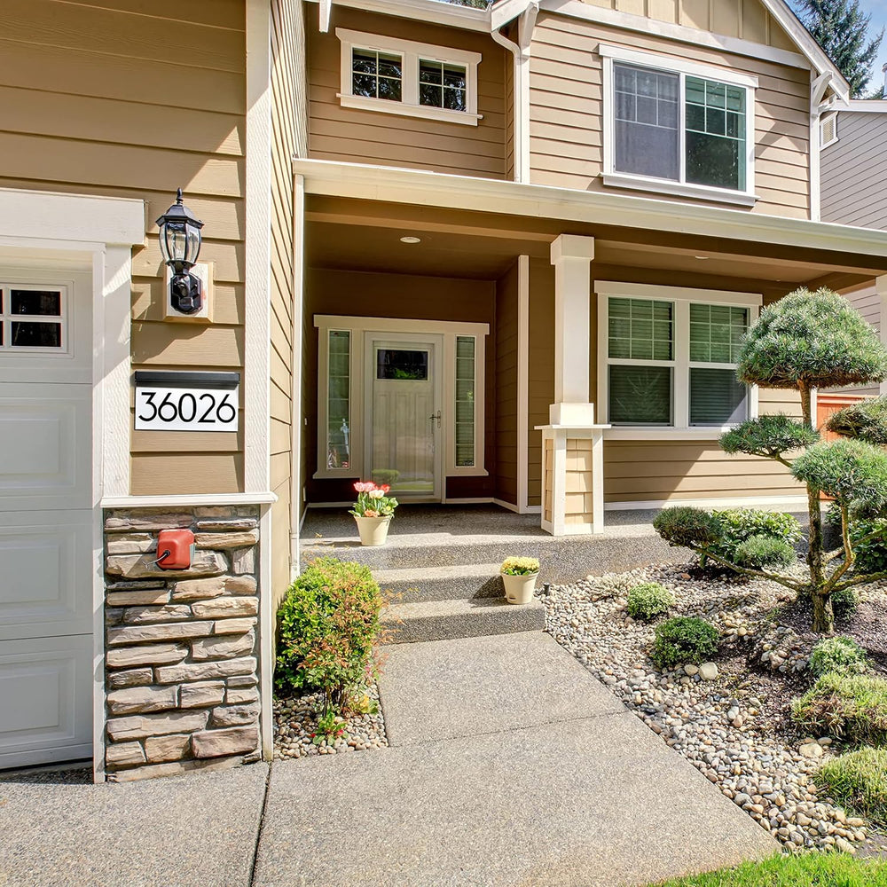 Solar House Numbers for Outside, Address Plaques for House Waterproof