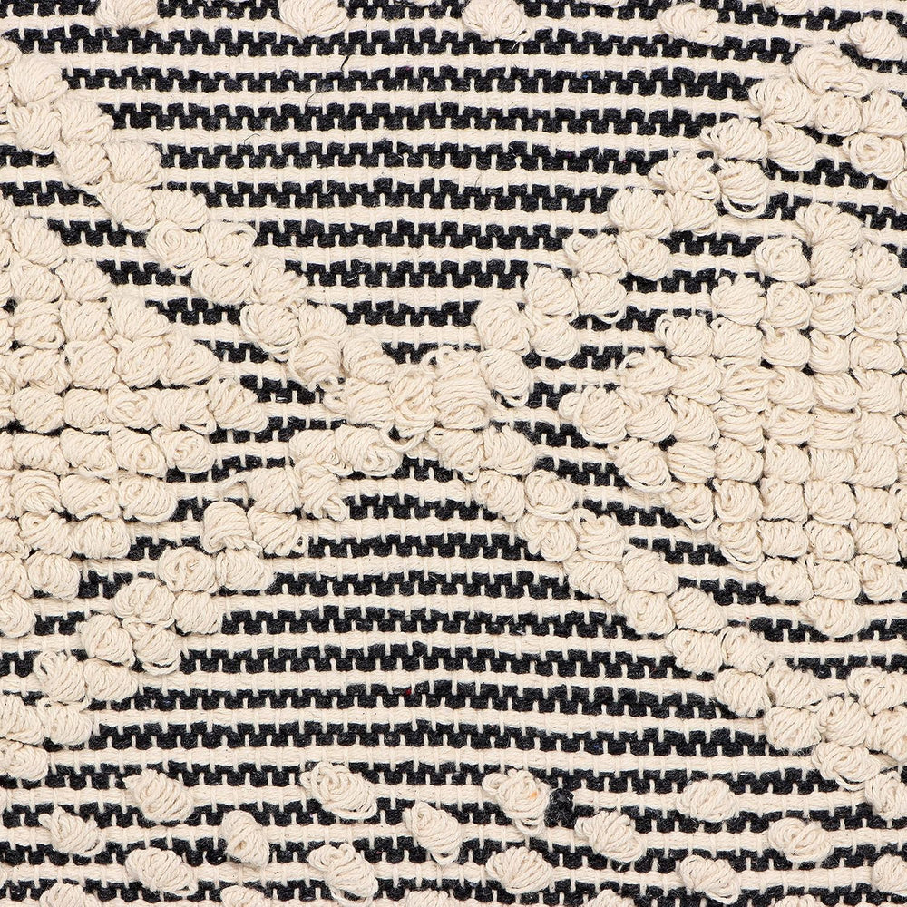 · REDEARTH · Boho Textured Handwoven Throw Pillow Cases - Diamond Medley