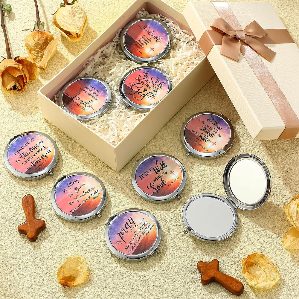 RattanView 18 Pcs Christian Gifts Mirror for Women Bulk