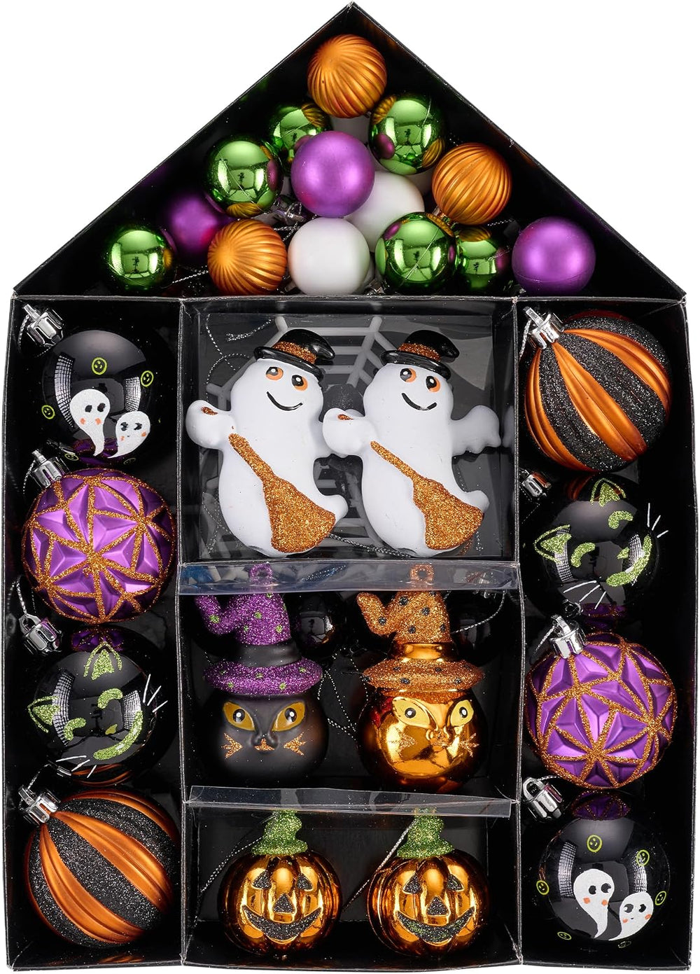 Valery Madelyn 40ct Large Halloween Ornaments Shatterproof Tree Decorations