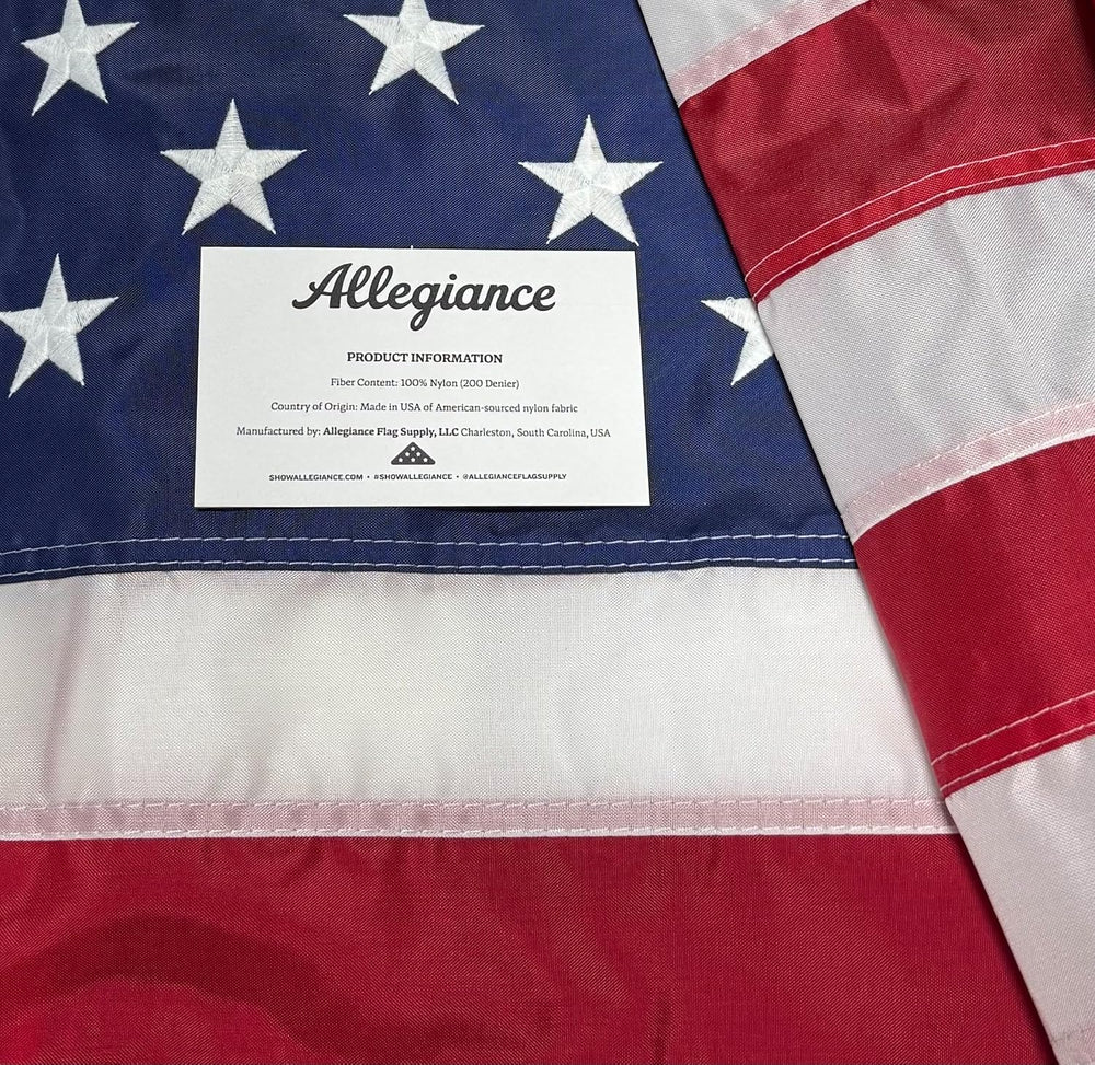 Allegiance American Flags For Outside 3x5 Ft, Made in USA