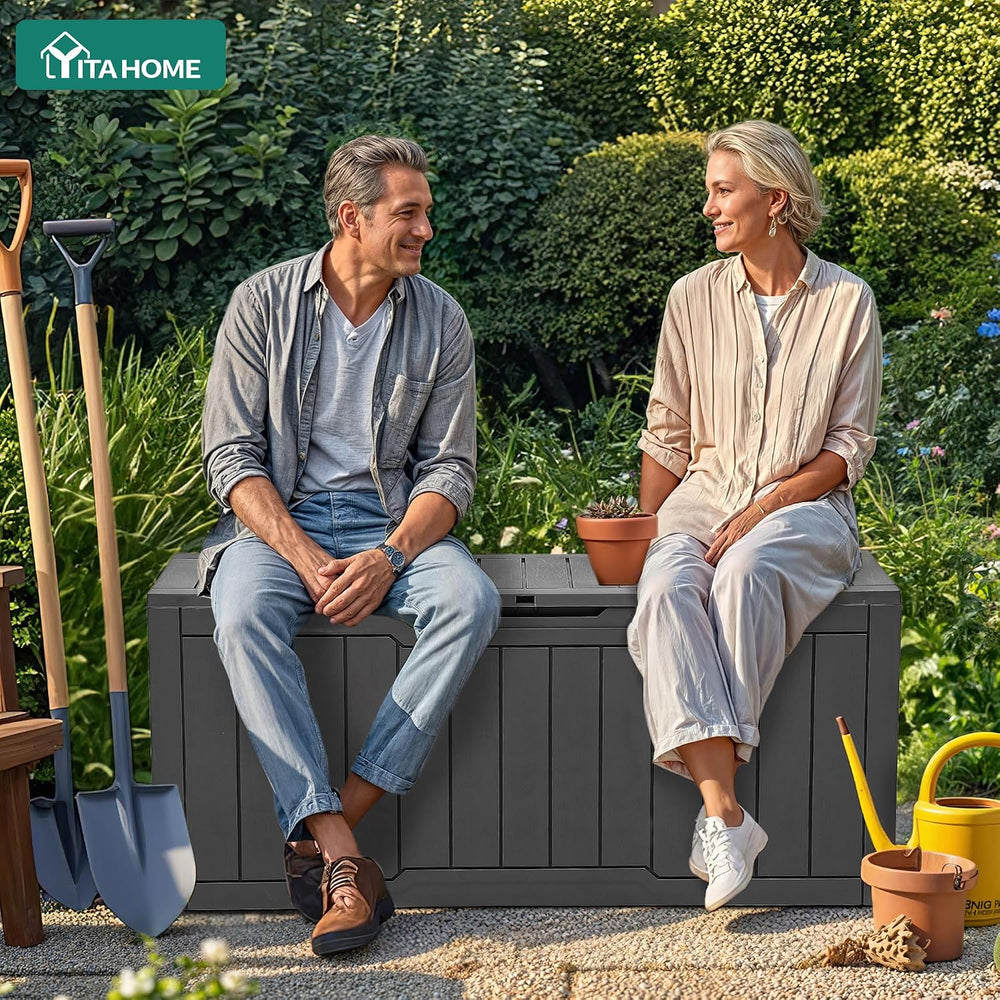 YITAHOME 80 Gallon Outdoor Storage Box