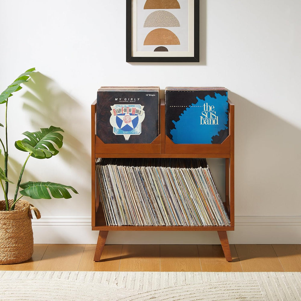 Crosley Furniture Asheville Medium Record Stand
