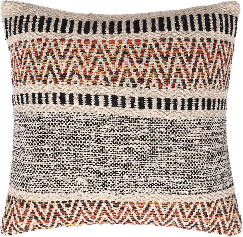 · REDEARTH · Boho Textured Handwoven Throw Pillow Cases - Motley Bohemia