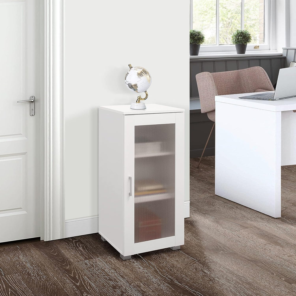 Kings Brand Furniture - Accent Buffet Storage Cabinet with Glass Door for Liv...